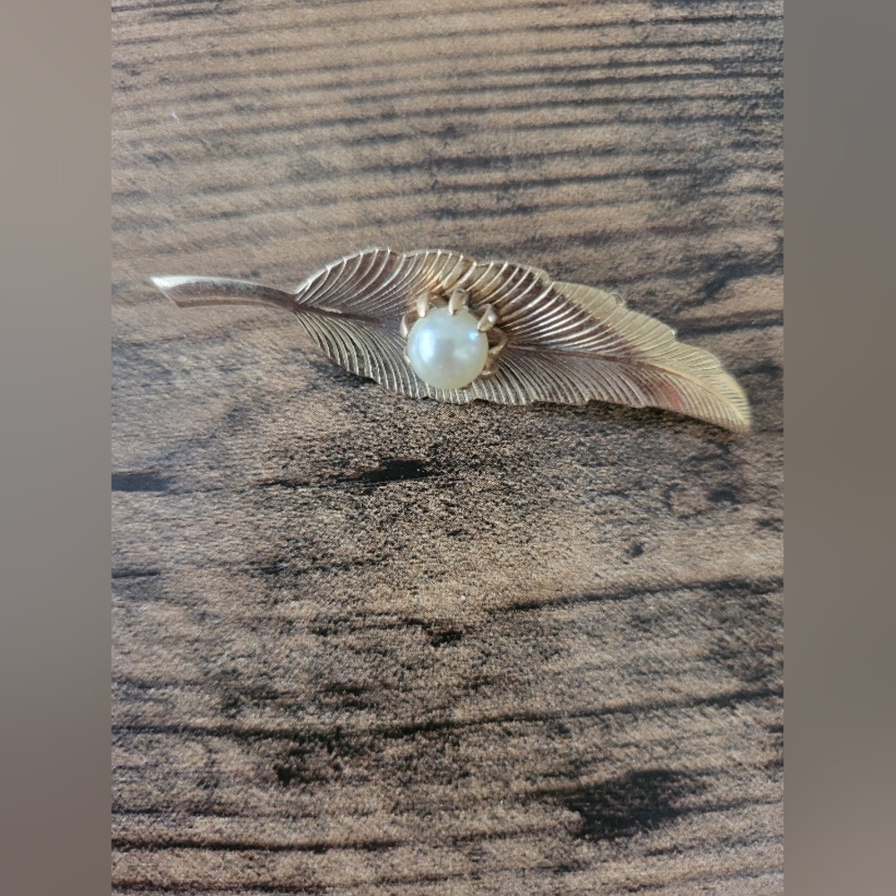 1970's era broach-metal-2 inch X 1/2 inch